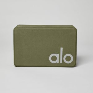 Uplifting Yoga Block - Jungle/Silver