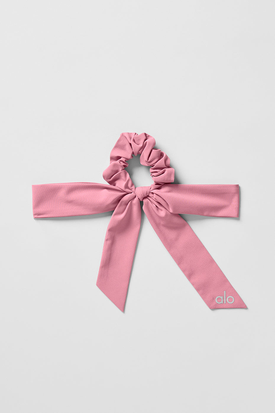 Love Knots Tie Scrunchie - Pink Wild Rose
