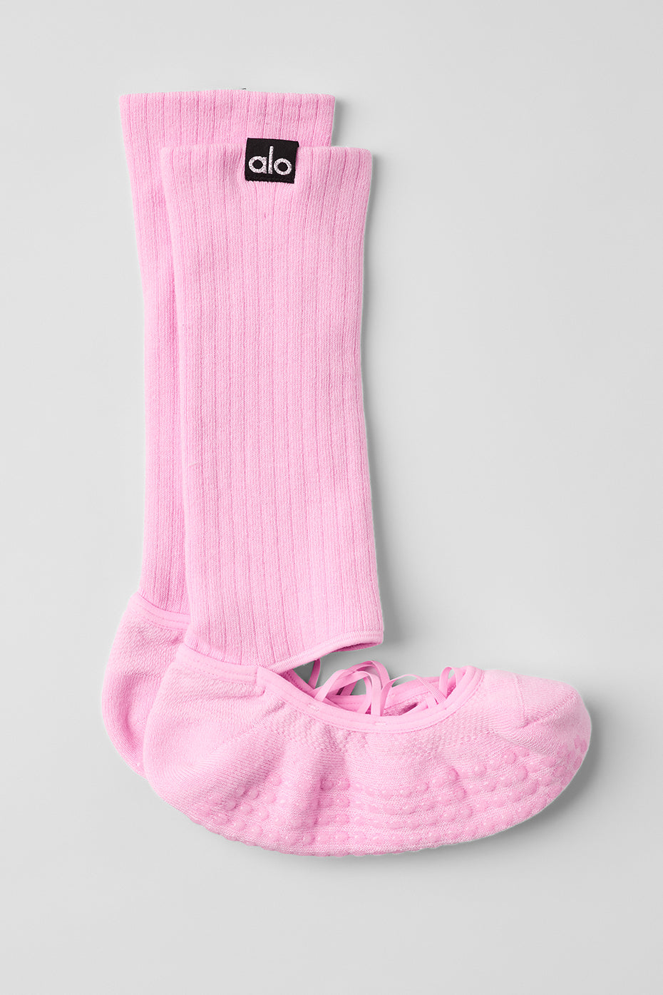 Women's Strappy Siren Grip Sock - Sweet Pink - Image 2