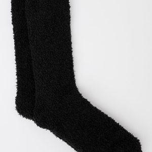Women's Plush Lush Sock - Black