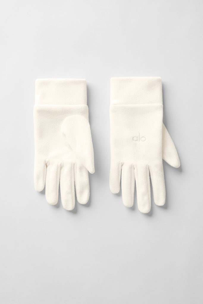 Performance Fleece Glove - Ivory/Ivory