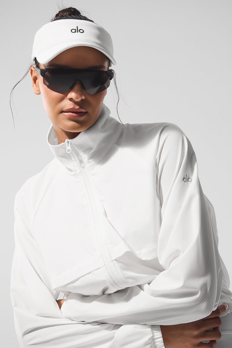 Performance Eclipse Visor - White/Black - Image 4