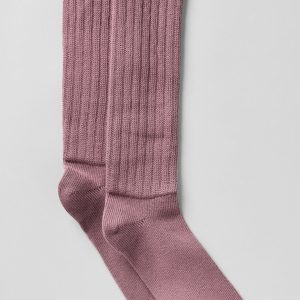 Unisex Scrunch Sock - Smoky Quartz