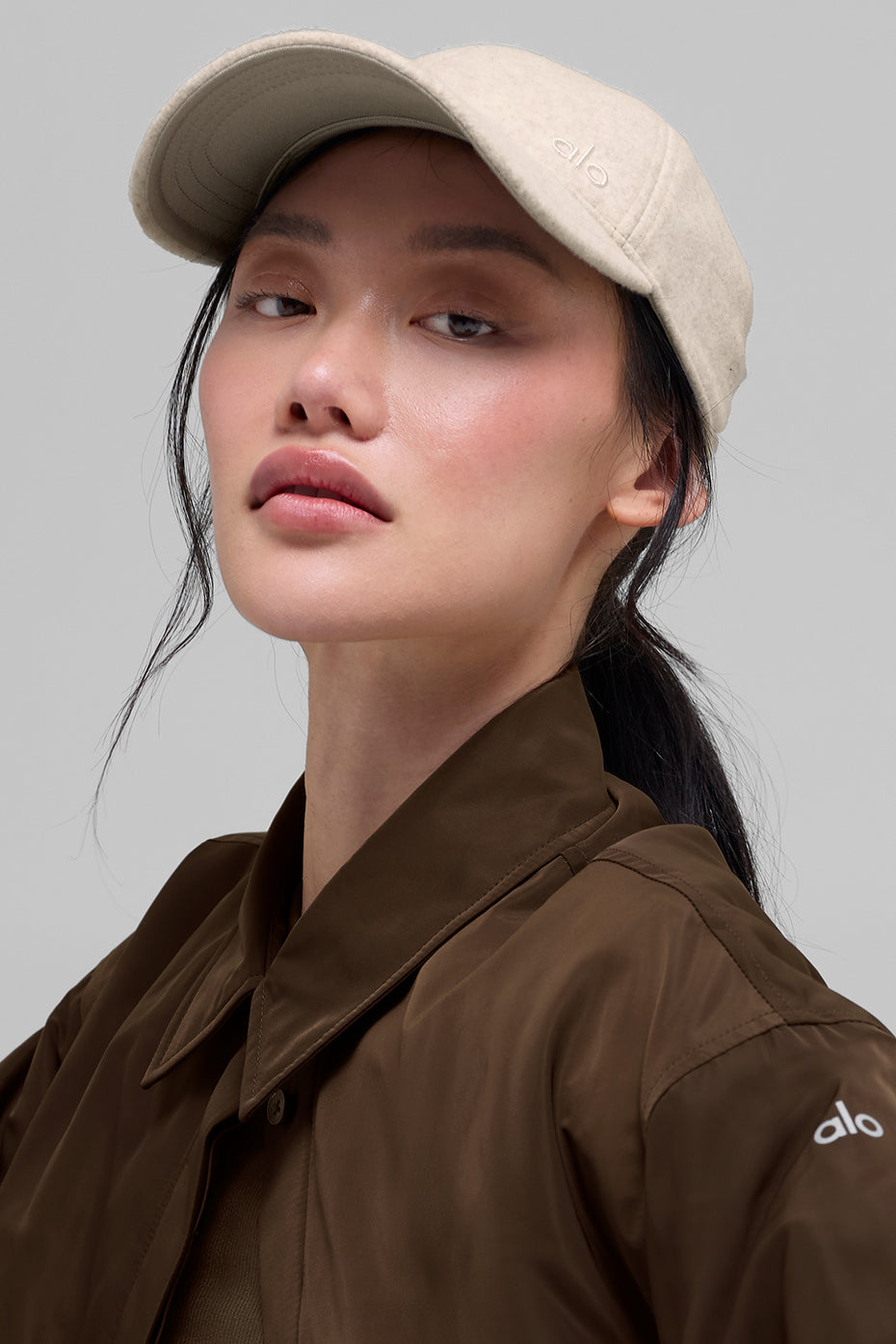 Prestige Off-Duty Cap - Cream Heather - Image 2