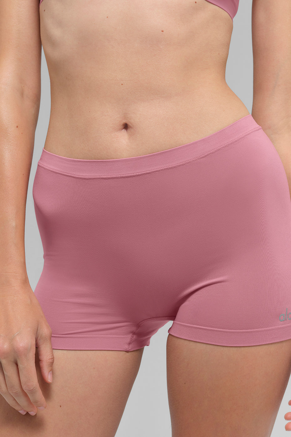 Sheer Glow Boyshort - Pink Wild Rose - Image 2