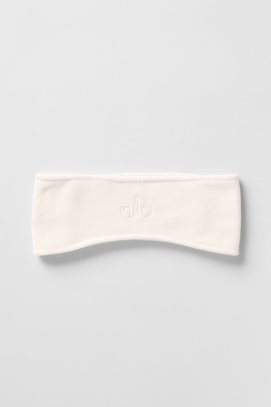 Polar Fleece Ear Warmer - Ivory - Image 2