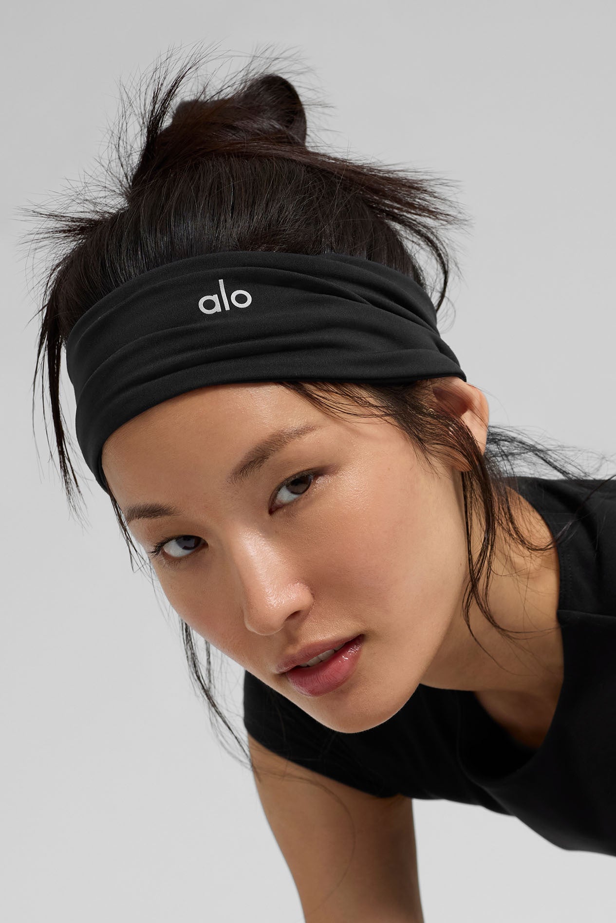 ALO Softsculpt Wide Headband - Black