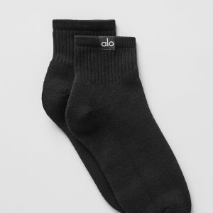 Quarter Crew Street Sock - Black