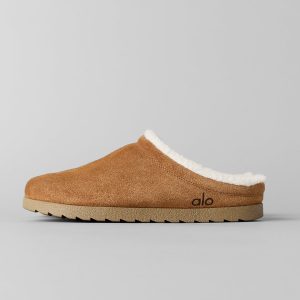 Recovery Slipper - Saddle/Ivory