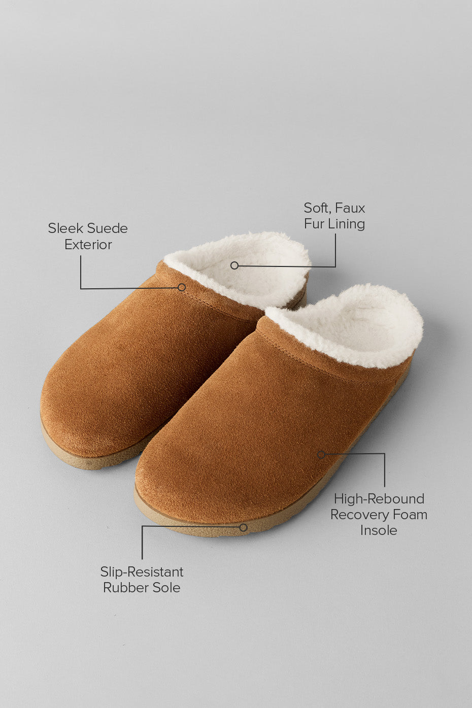 Recovery Slipper - Saddle/Ivory - Image 2