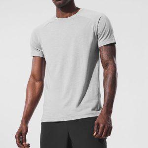 Triumph Raglan Tee - Athletic Heather Grey