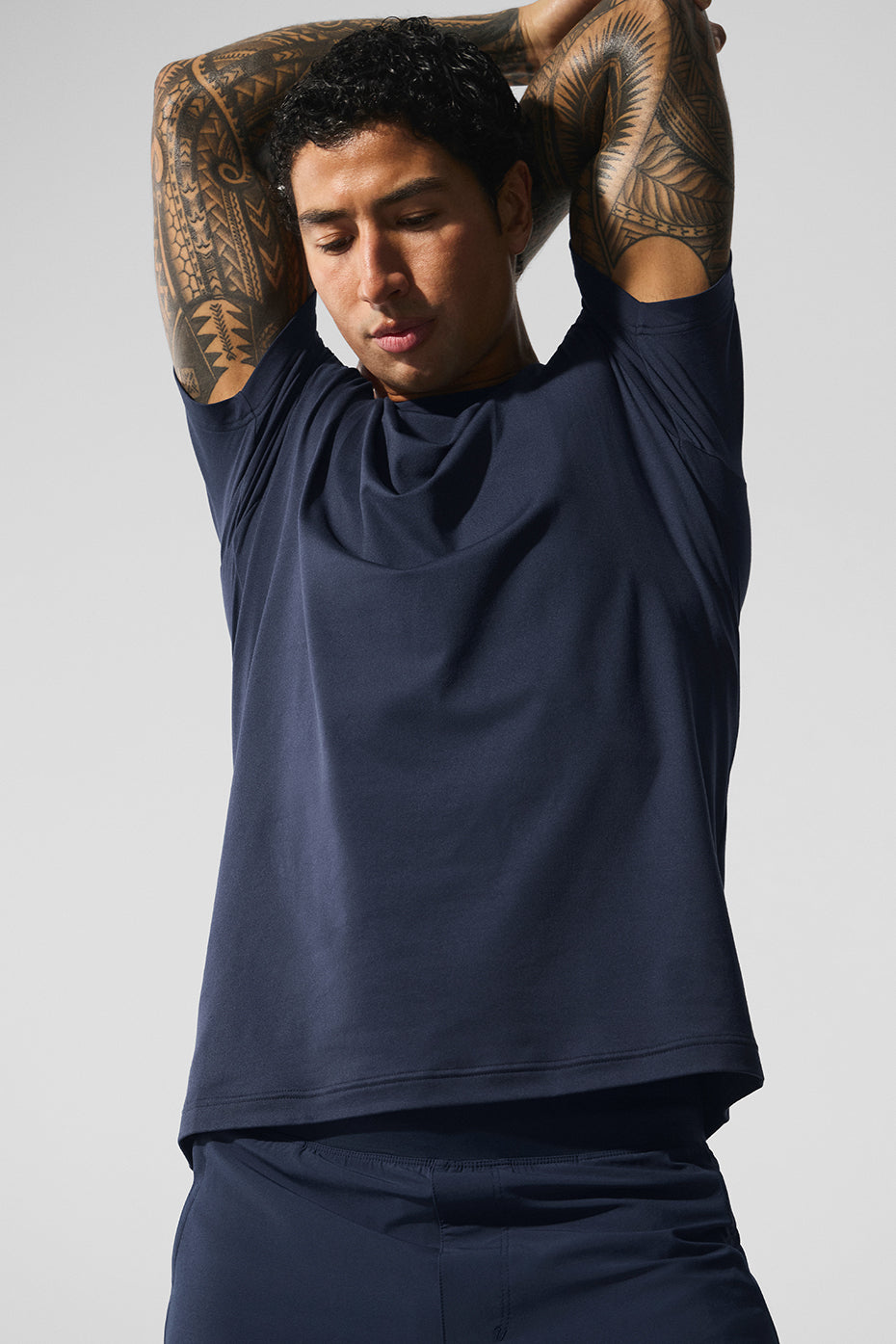 Conquer Reform Crewneck Short Sleeve - Navy - Image 3
