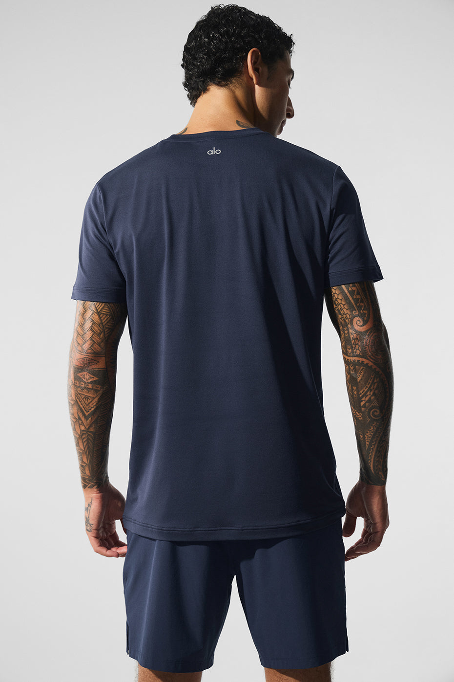 Conquer Reform Crewneck Short Sleeve - Navy - Image 4