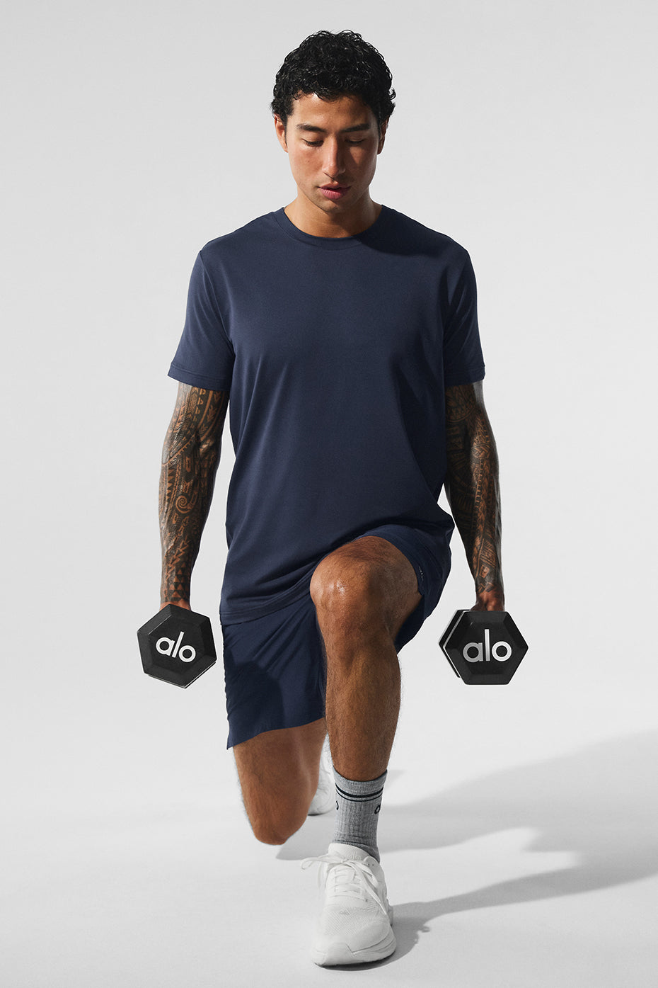 Conquer Reform Crewneck Short Sleeve - Navy - Image 5