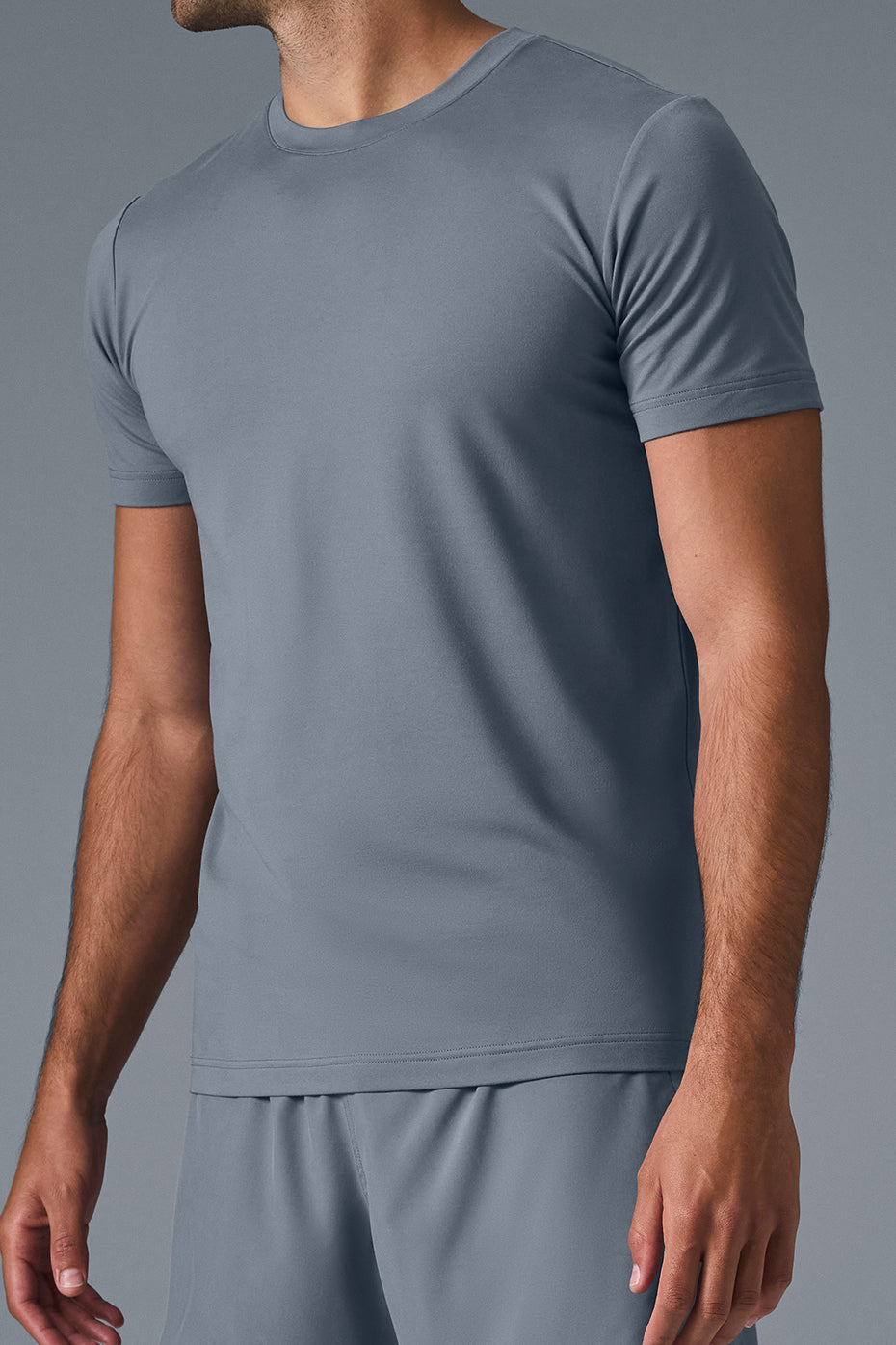 Conquer Reform Crewneck Short Sleeve - Steel Grey - Image 3