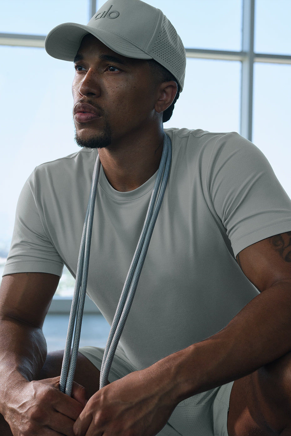 Conquer Reform Crewneck Short Sleeve - Lunar Grey