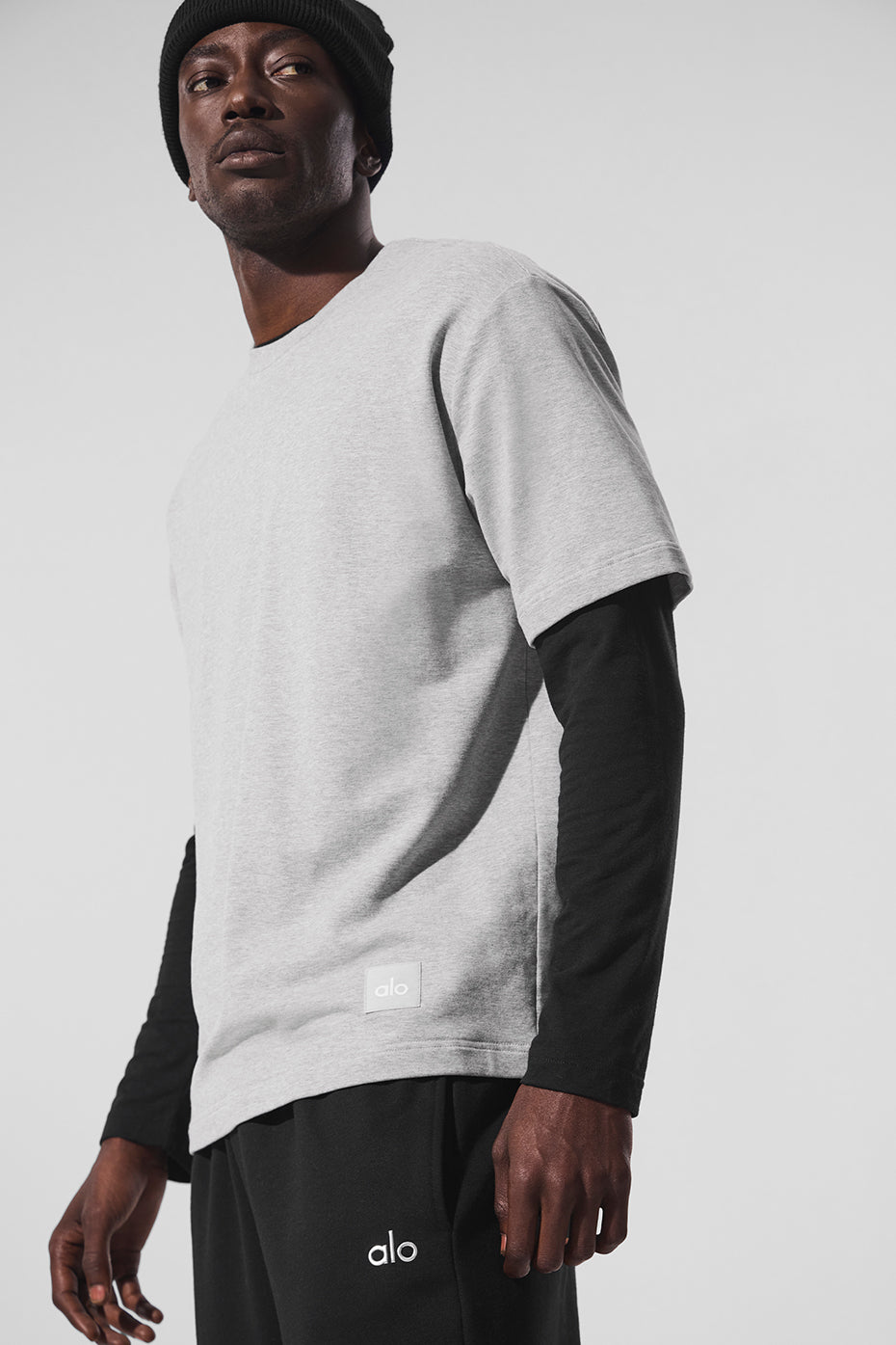 Double Take Short Sleeve - Athletic Heather Grey - Image 3