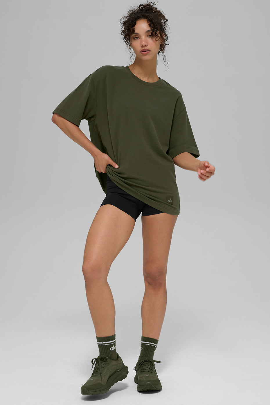 Double Take Short Sleeve - Green Olive - Image 3