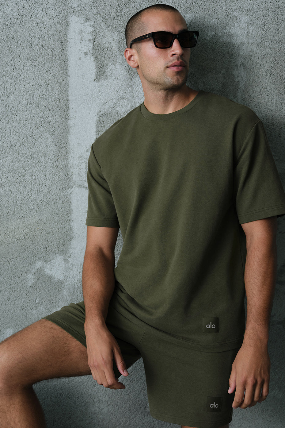 Double Take Short Sleeve - Green Olive