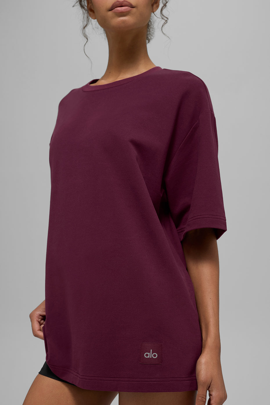 Double Take Short Sleeve - Burgundy - Image 4