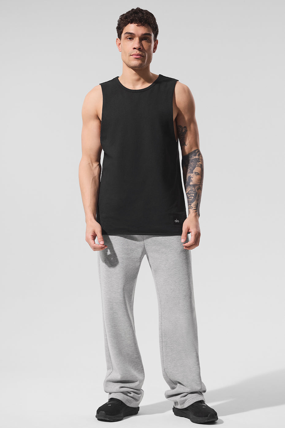 Society Raw Edge Tank - Black - Image 4