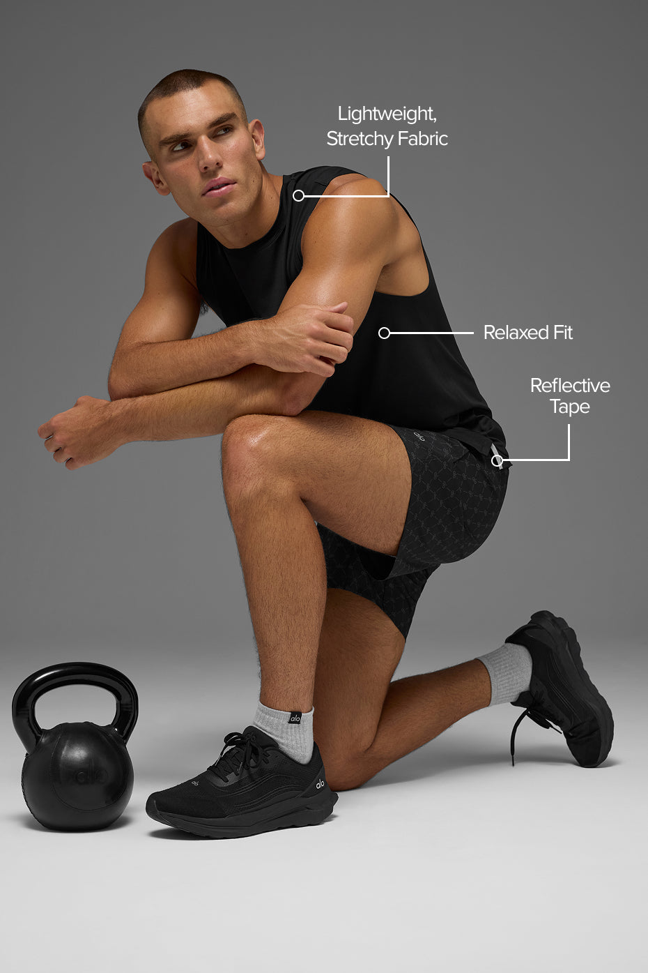 Idol Muscle Tank - Black - Image 2