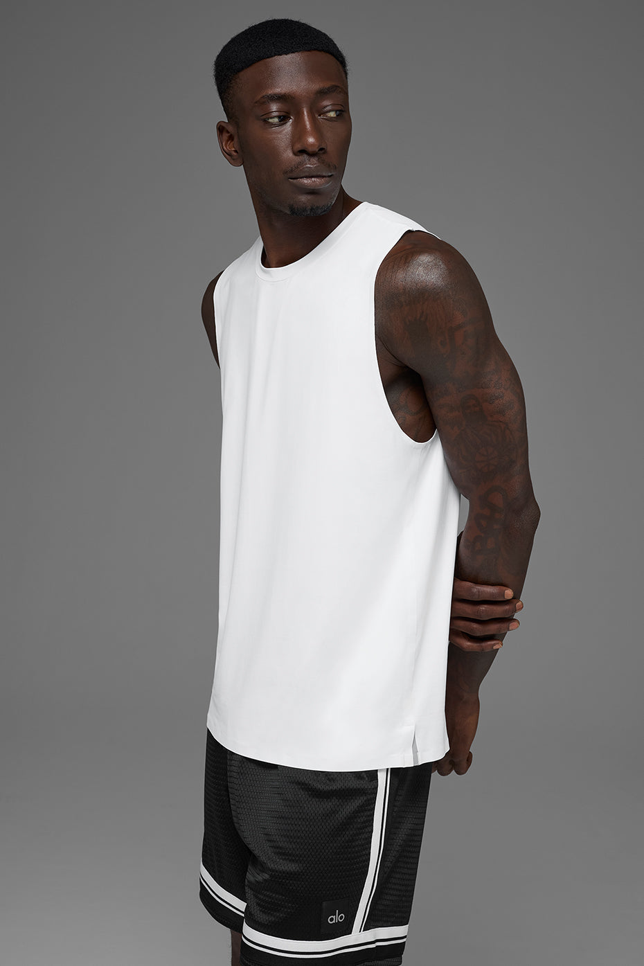 Idol Muscle Tank - White - Image 4