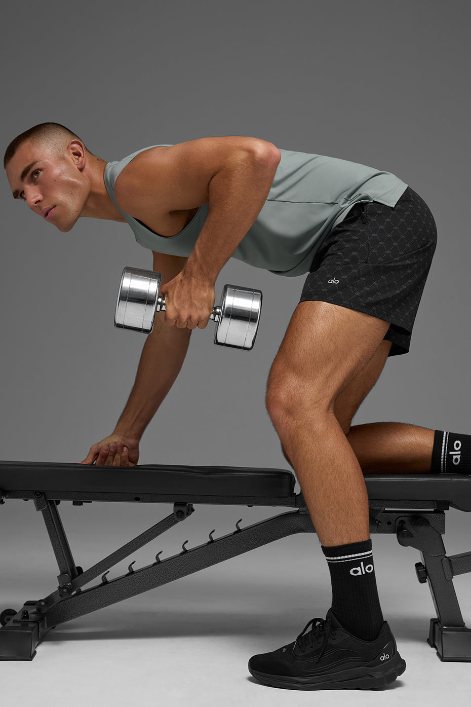 Idol Muscle Tank - Lunar Grey - Image 4