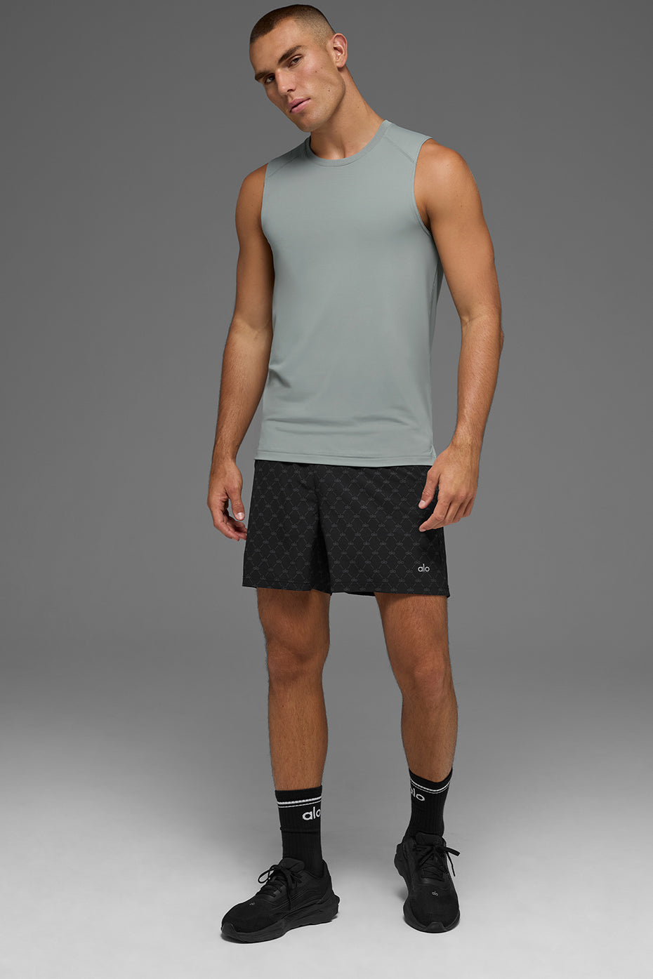 Idol Muscle Tank - Lunar Grey - Image 3