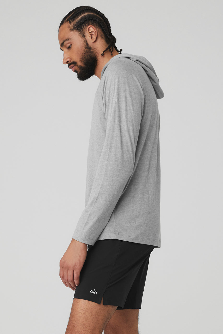 Core Hooded Runner - Athletic Heather Grey - Image 3