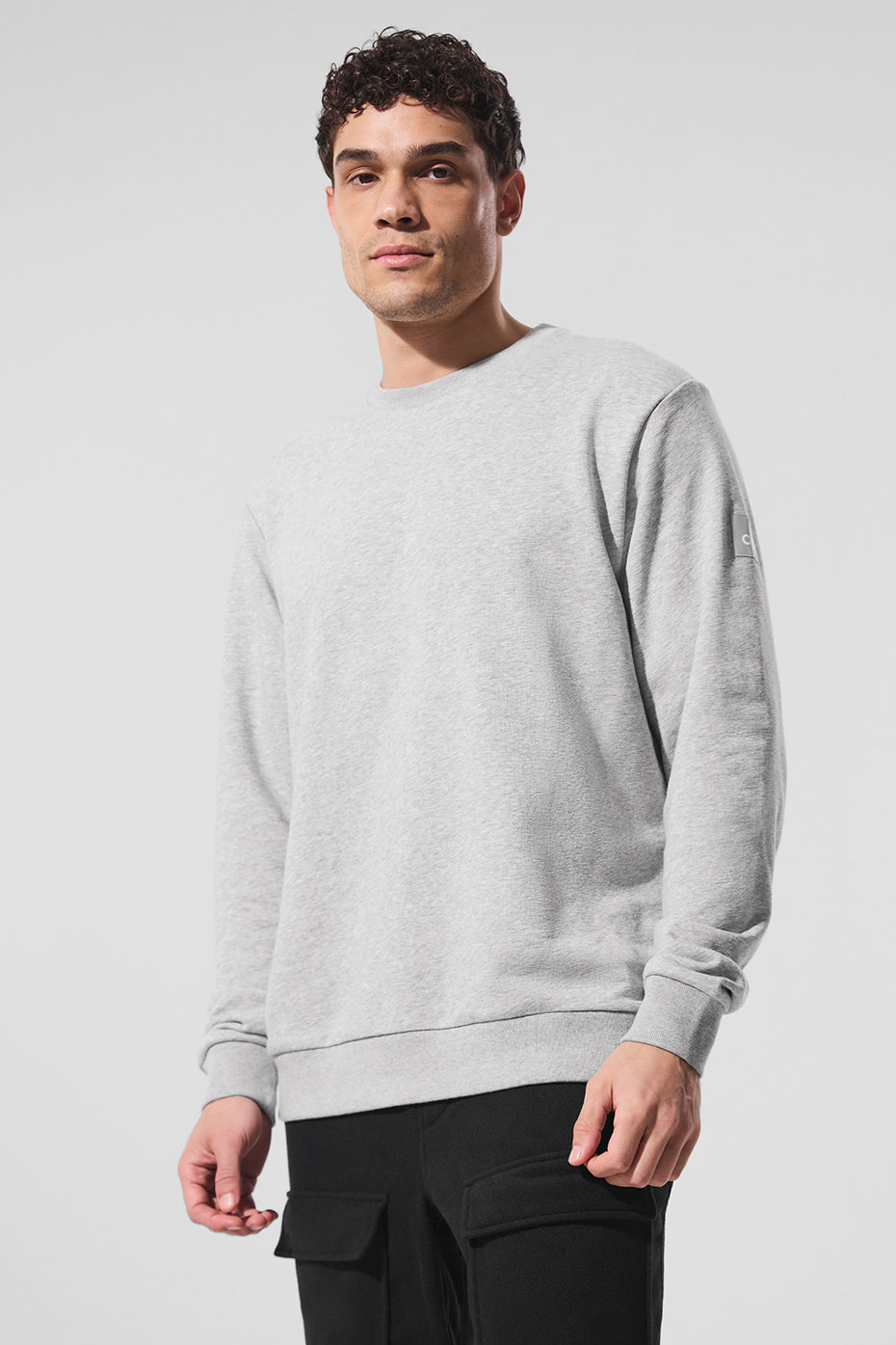 Qualifier Crewneck - Athletic Heather Grey