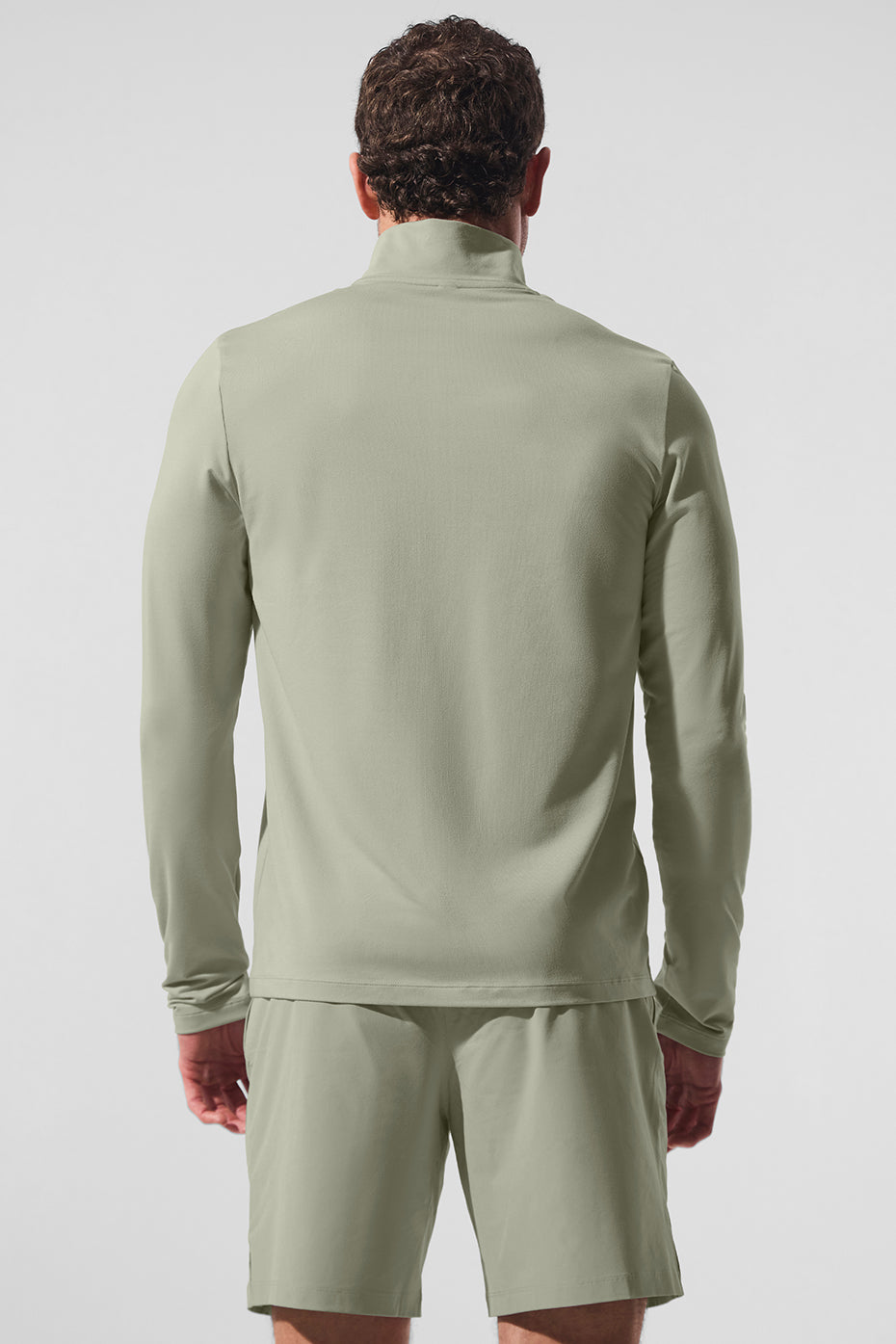 Conquer 1/4 Zip Reform Long Sleeve - Limestone - Image 2