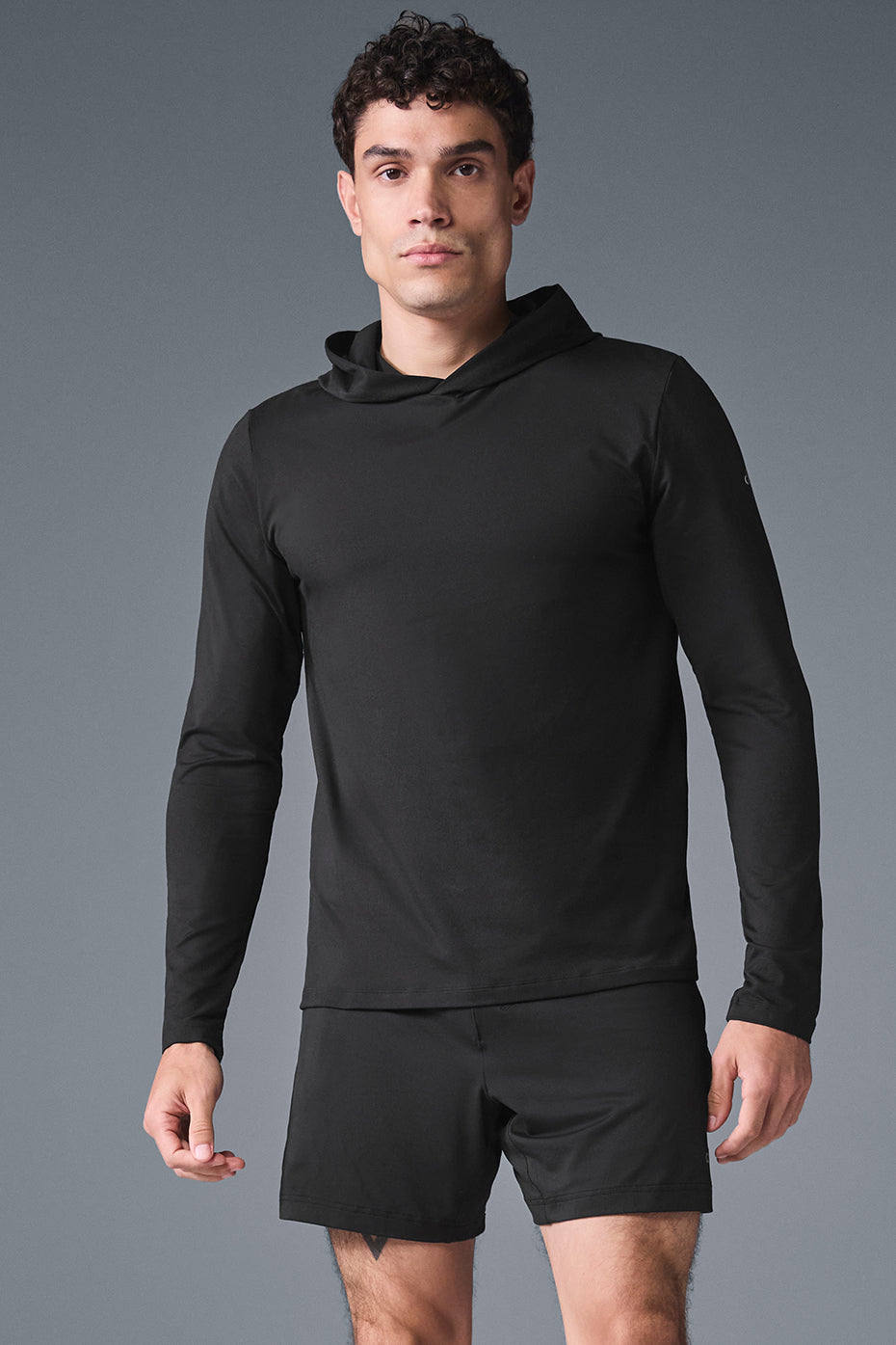 Conquer Reform Long Sleeve With Hood - Black