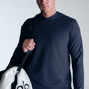 Conquer Reform Long Sleeve With Hood - Navy