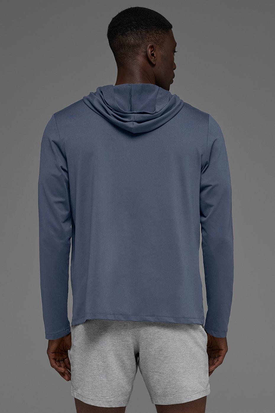 Conquer Reform Long Sleeve With Hood - Bluestone - Image 3