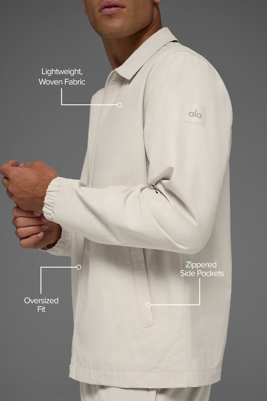 Torrent Overshirt - Bone - Image 2