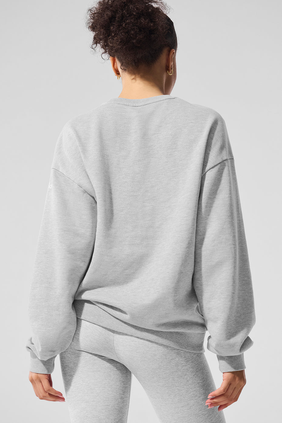 Chill Crew Neck Pullover - Athletic Heather Grey - Image 2