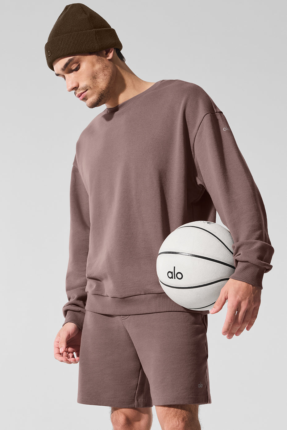 Chill Crew Neck Pullover - Mushroom - Image 3