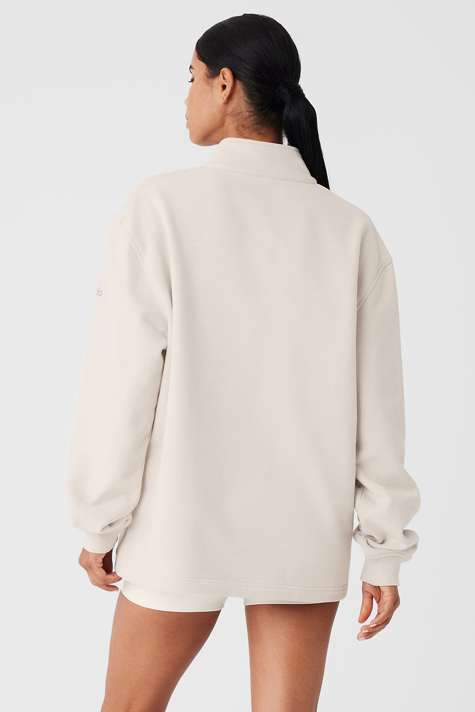 Renown Heavy Weight 1/4 Zip - Bone - Image 2