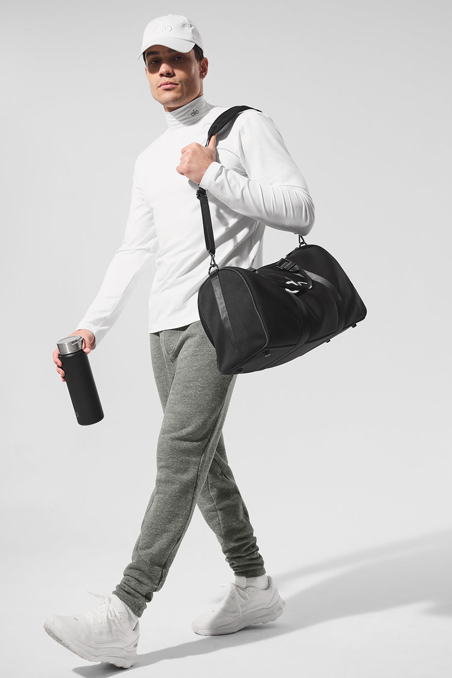 Conquer Reform Mock Neck Long Sleeve - White - Image 3