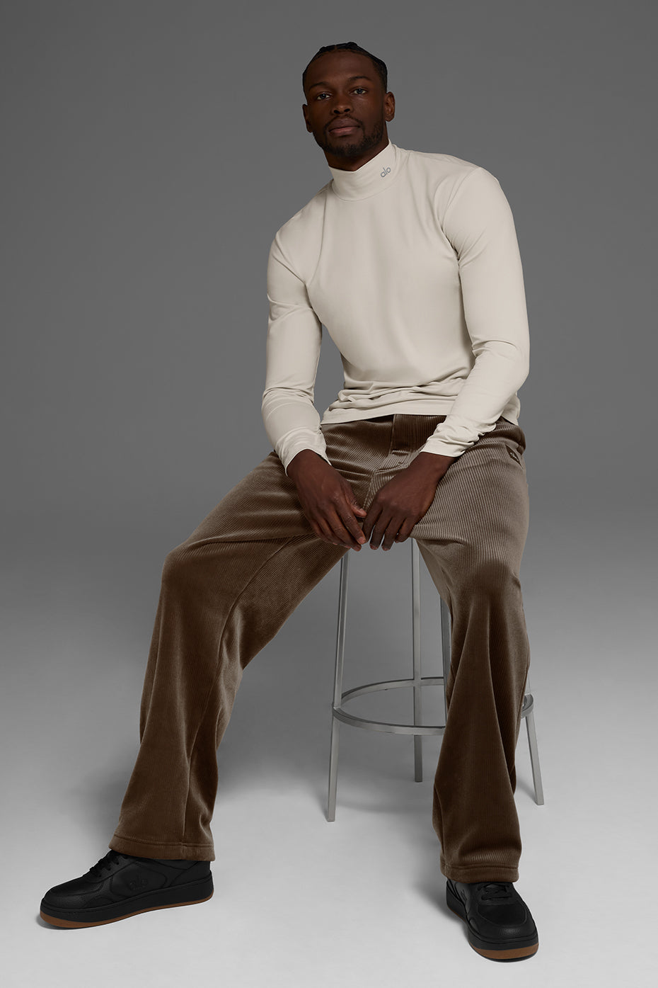 Conquer Reform Mock Neck Long Sleeve - Bone - Image 5