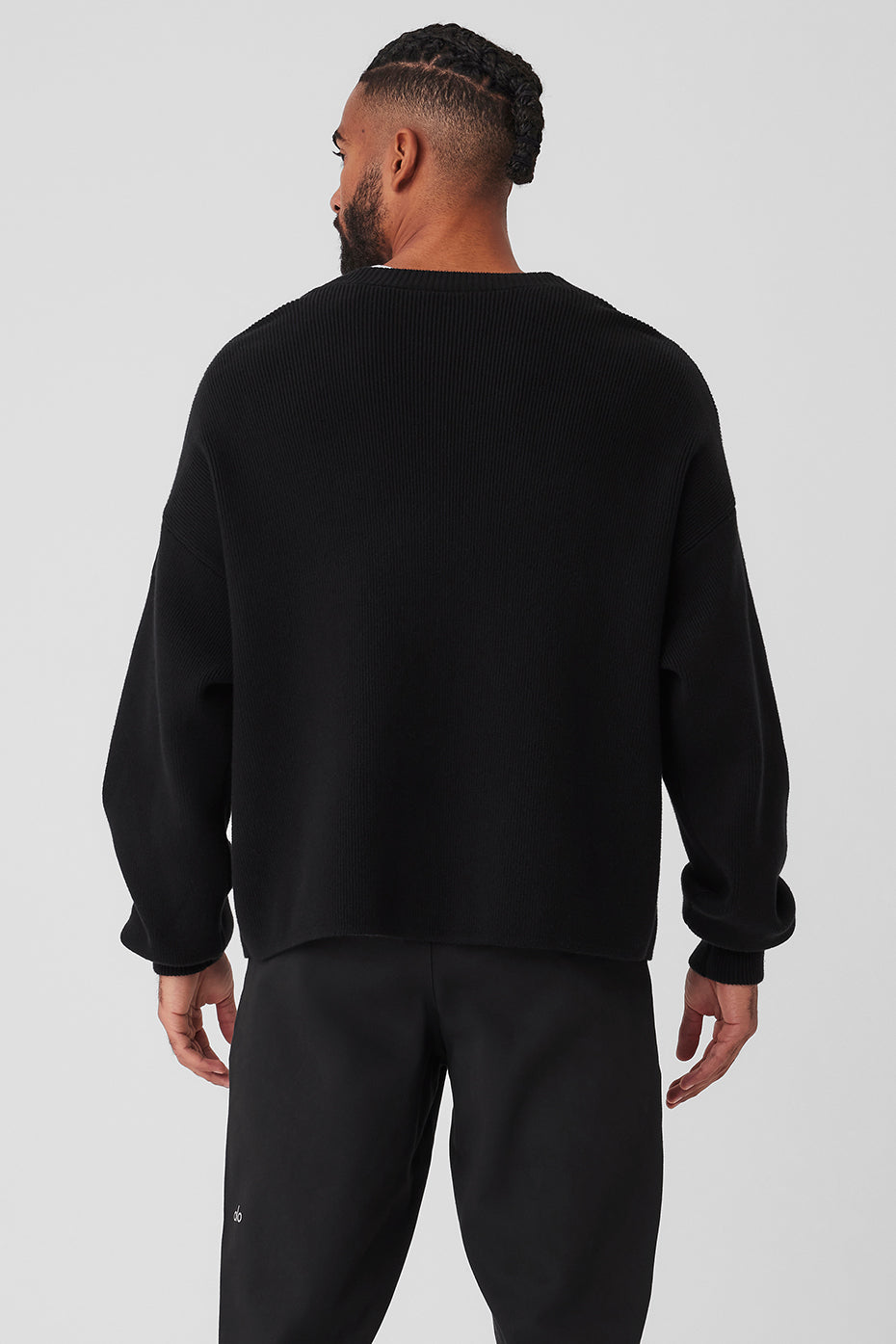 Scholar Cardigan Sweater - Black - Image 2