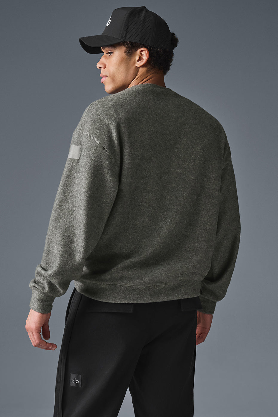 Triumph Restore Crew Neck Sweatshirt - Grey Triblend - Image 2