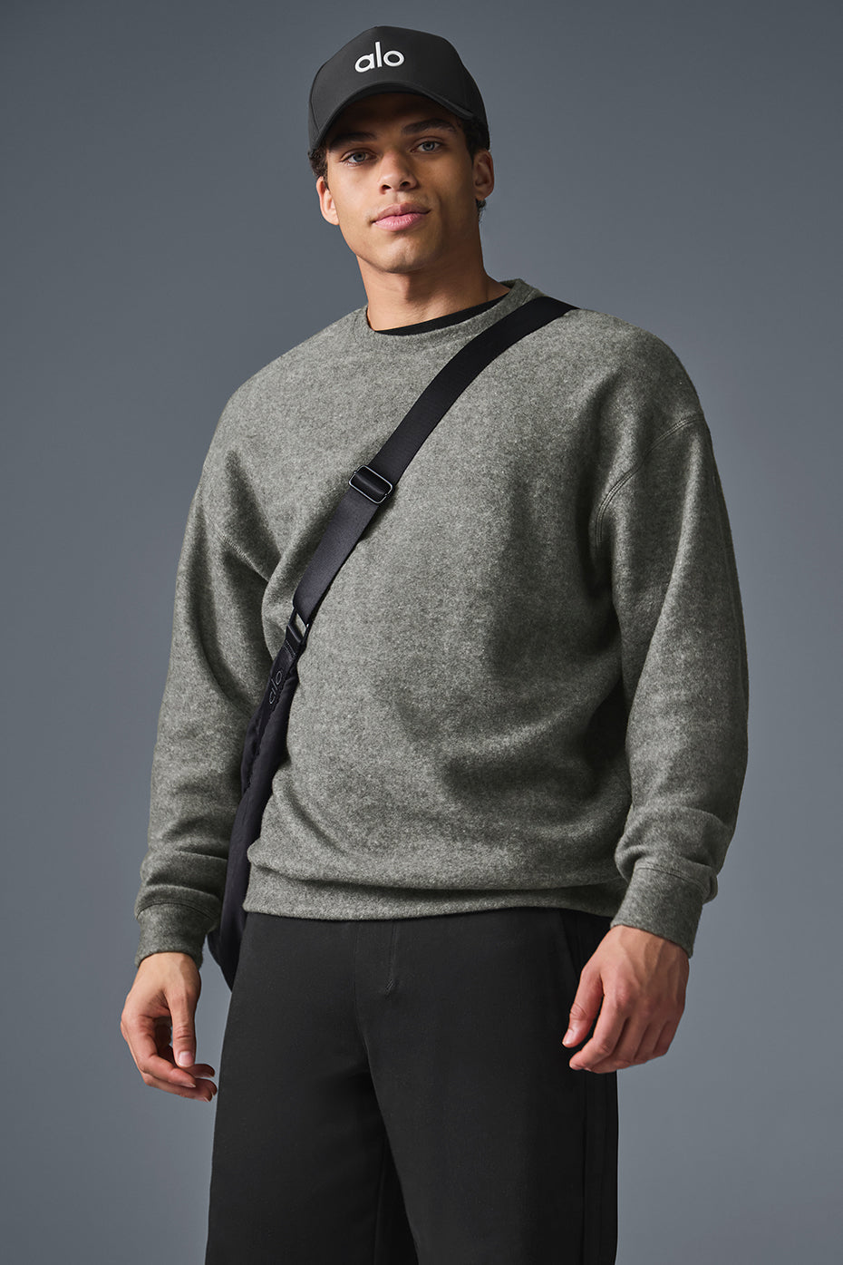 Triumph Restore Crew Neck Sweatshirt - Grey Triblend - Image 3
