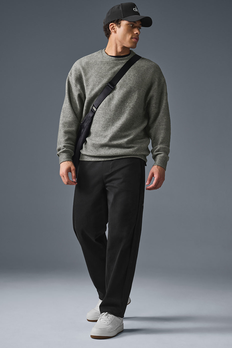 Triumph Restore Crew Neck Sweatshirt - Grey Triblend - Image 5