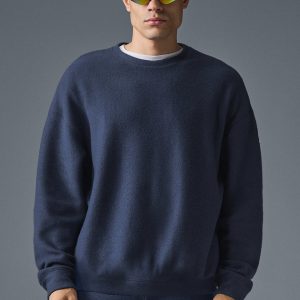 Triumph Restore Crew Neck Sweatshirt - Navy