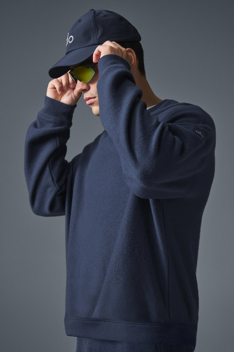 Triumph Restore Crew Neck Sweatshirt - Navy - Image 3