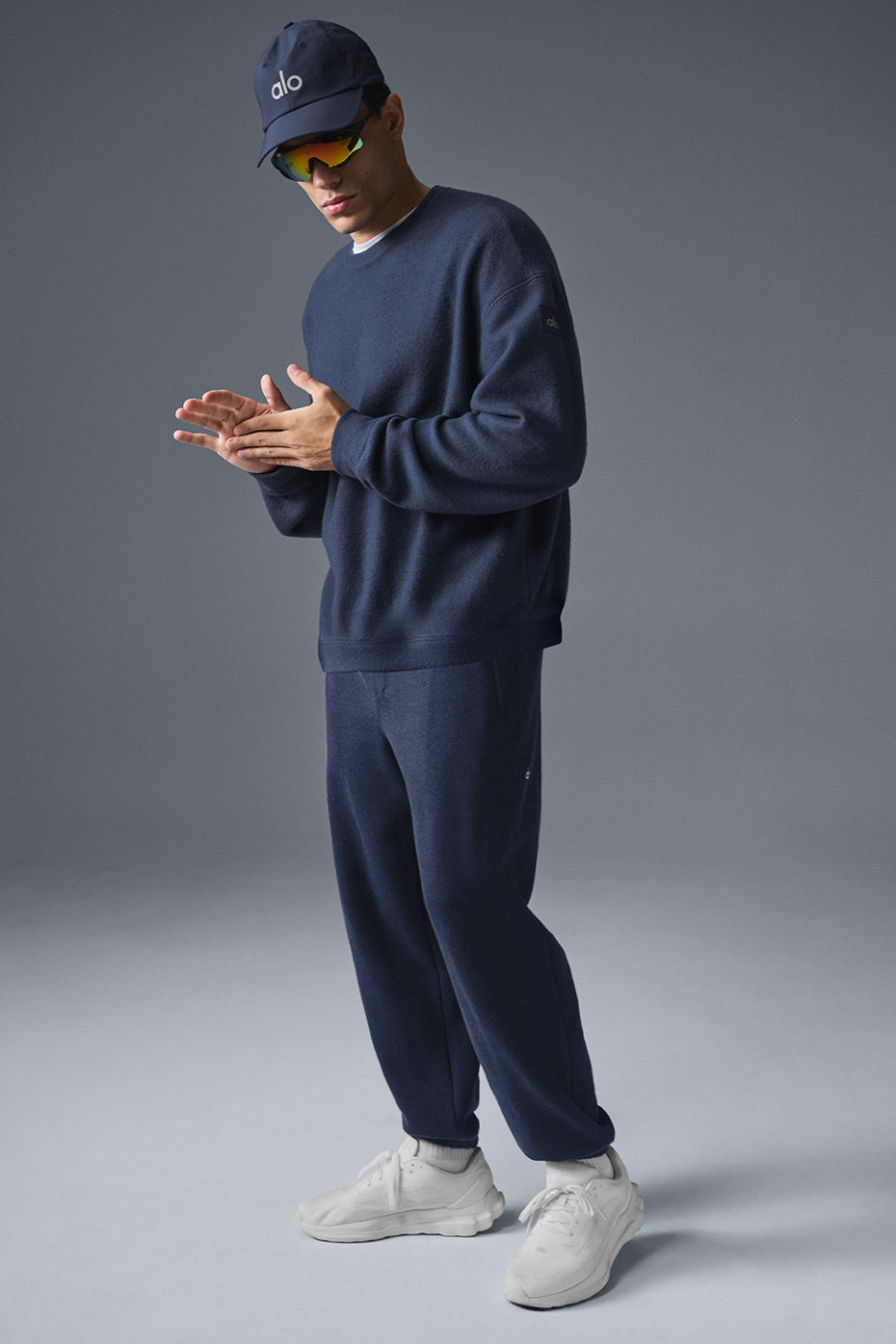 Triumph Restore Crew Neck Sweatshirt - Navy - Image 4