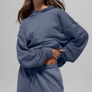 Chill Vintage Wash Hoodie - Bluestone Wash