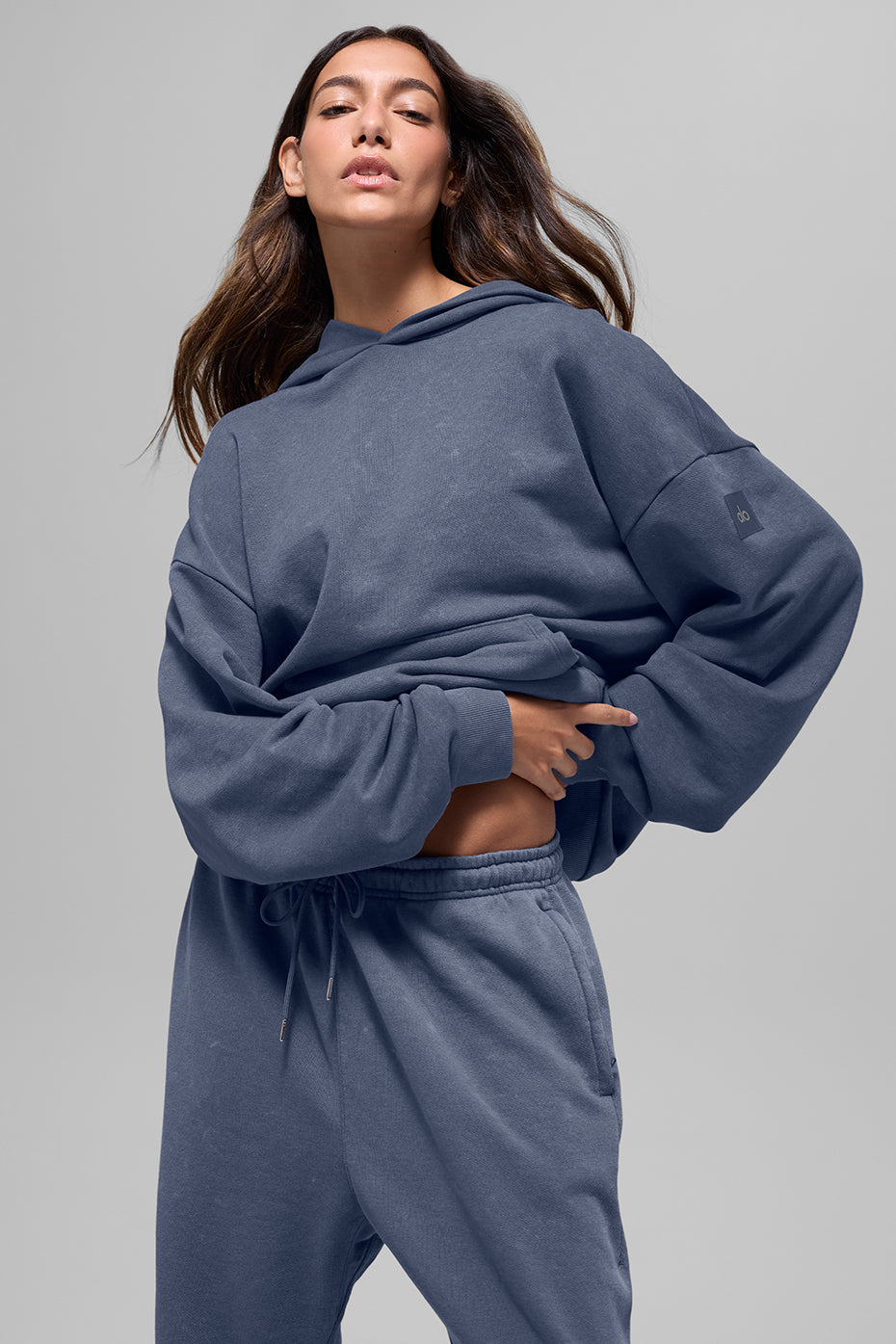 Chill Vintage Wash Hoodie - Bluestone Wash